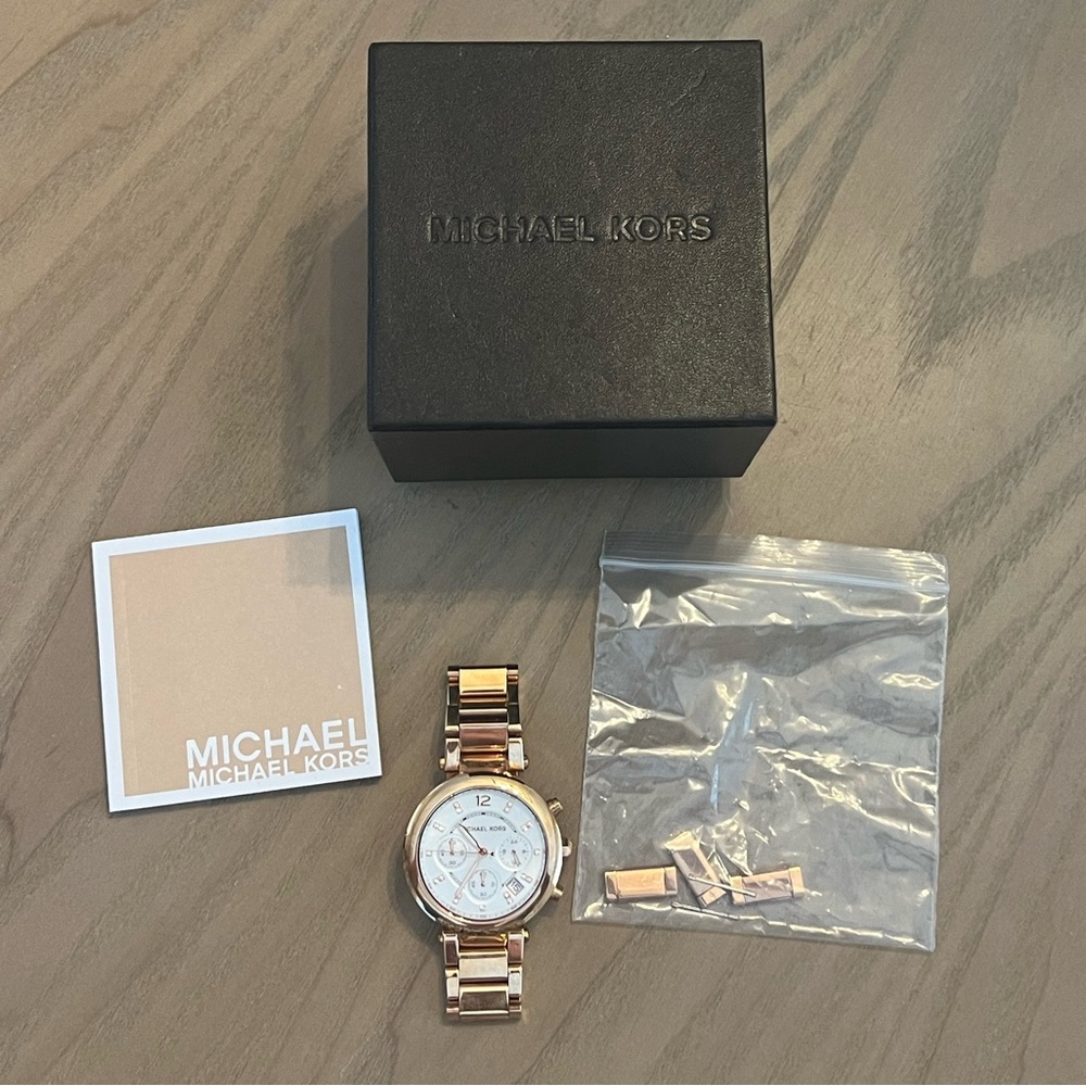 Michael Kors Rose Gold Watch